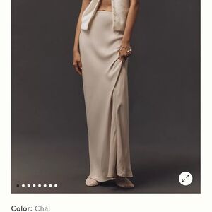 Anthropologie Chai Maxi Skirt